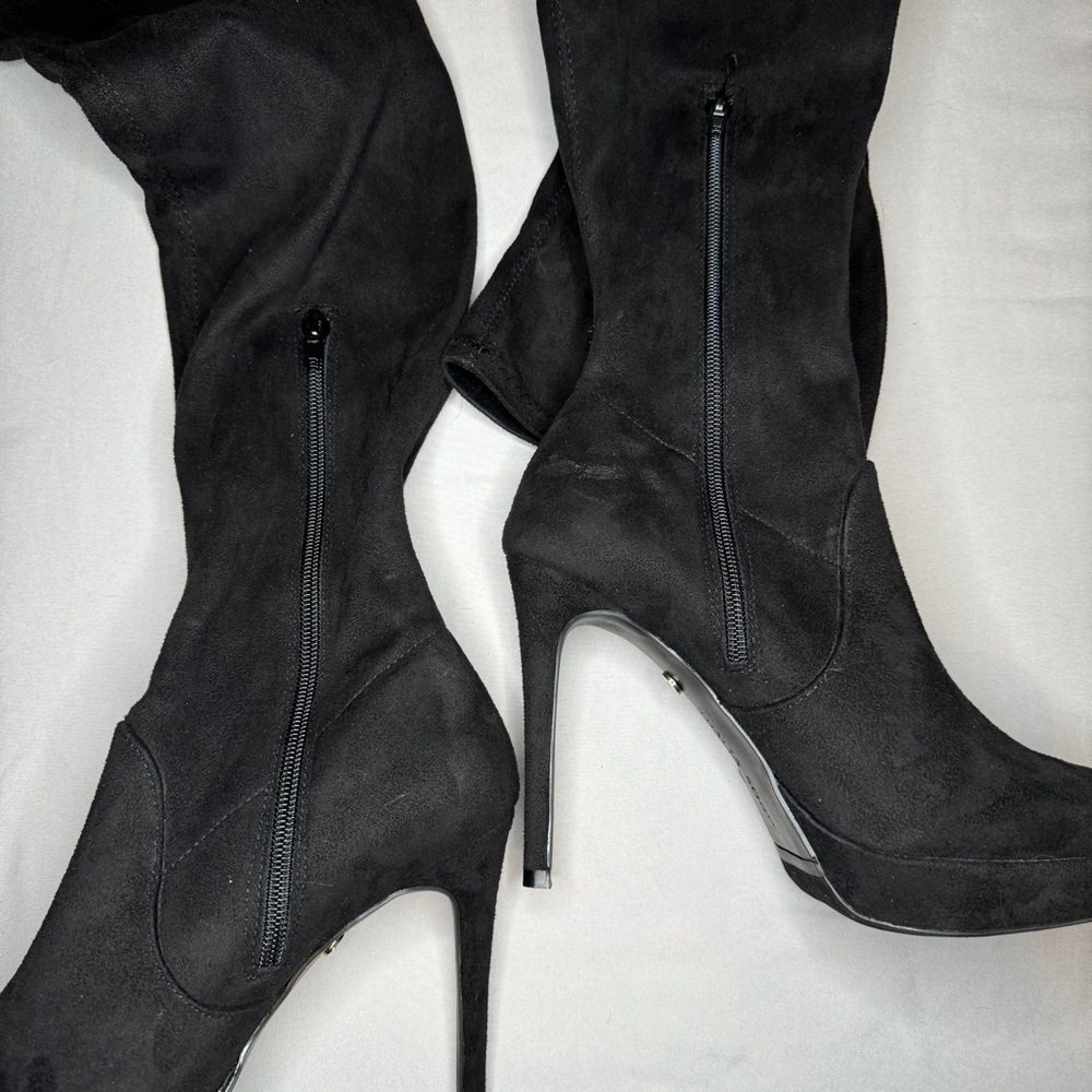 Thalia Sodi New Over the Knee Stiletto Boots Size 6.5 - Picture 2 of 6